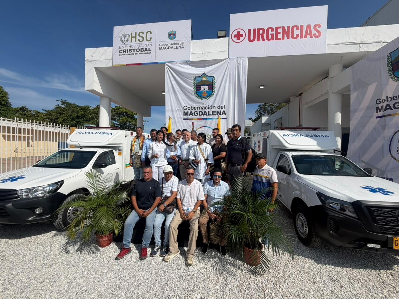 CIÉNAGA RECIBE CUATRO AMBULANCIAS: DOS FORTALECERÁN LA ATENCIÓN EN LA SIERRA NEVADA