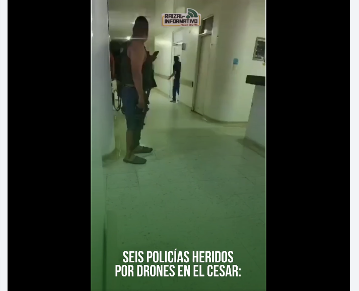 SEIS POLICÍAS HERIDOS POR ATAQUE CON DRONES EN PELAYA: ¿FALLARON LAS MEDIDAS DE SEGURIDAD?